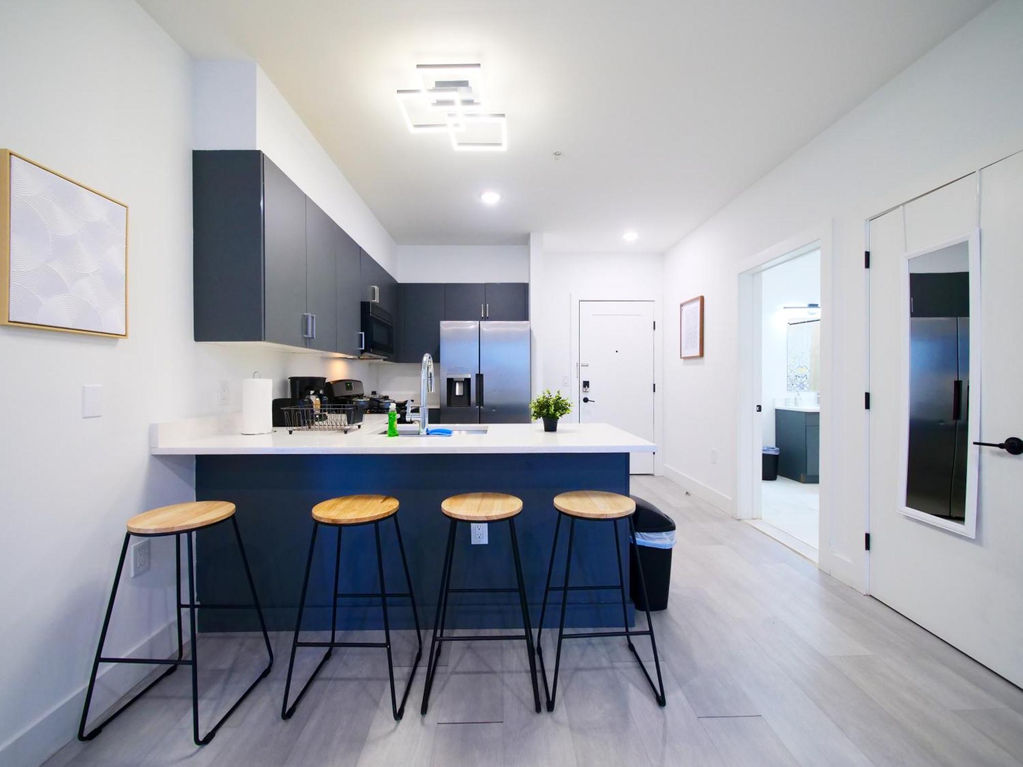 New Modern Serenity- 2Br Retreat Near New York City Bayonne Dış mekan fotoğraf