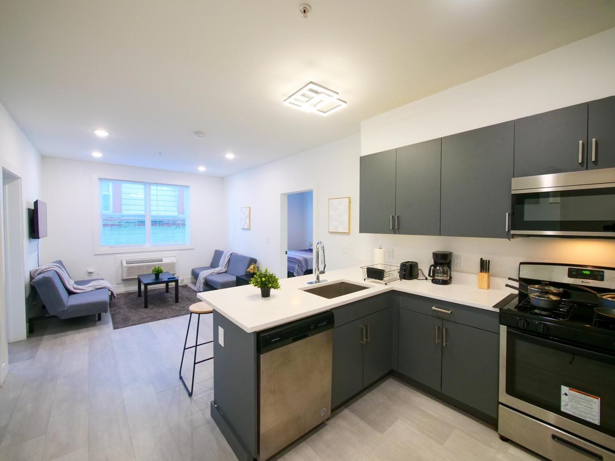 New Modern Serenity- 2Br Retreat Near New York City Bayonne Dış mekan fotoğraf